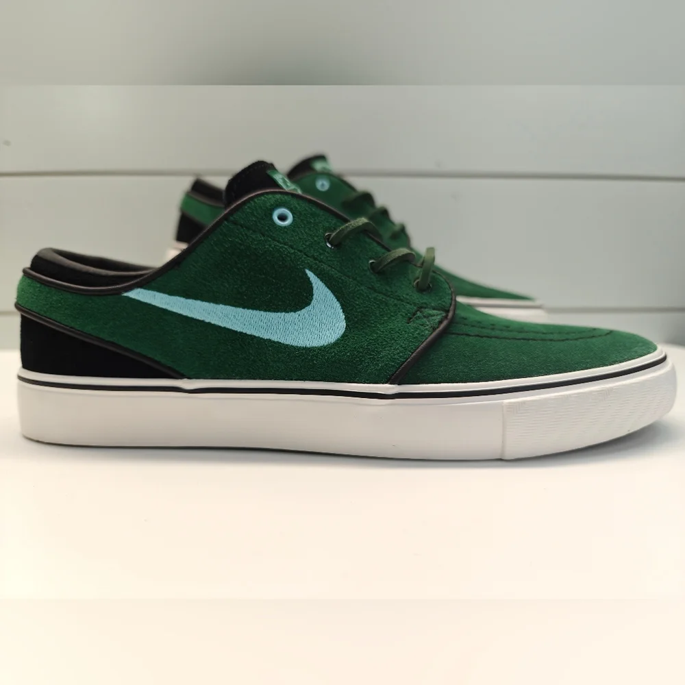 Nike Zoom Stefan Janoski + SB Gorge Green Casual Suede Sneakers size Men's 7